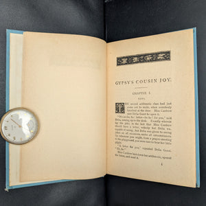 Gypsy's Cousin Joy, by E. Stuart Phelps, (RARE, Decorative Binding, The Ruby Series), Undated 📜✨👧