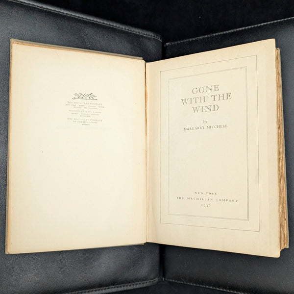 Gone with the Wind by Margaret Mitchell (RARE, Early Printing), September 1936 📜✍️🏛️