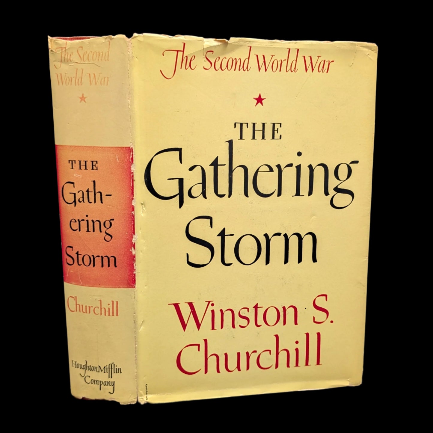 The Gathering Storm, by Winston S. Churchill, (RARE, Second Impression with Dust Jacket), 1948