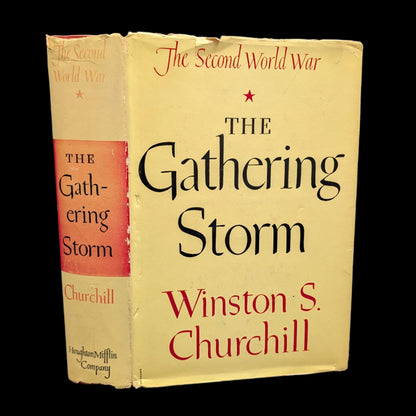 The Gathering Storm, by Winston S. Churchill, (RARE, Second Impression with Dust Jacket), 1948
