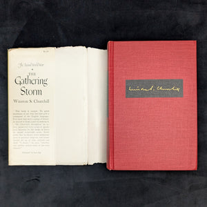 The Gathering Storm by Winston S. Churchill (Second Impression with Dust Jacket), 1948 🇬🇧📜⚔️