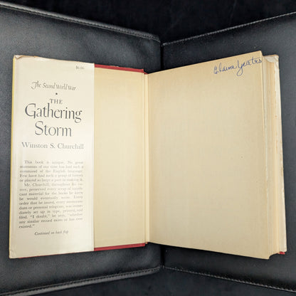 The Gathering Storm, by Winston S. Churchill, (RARE, Second Impression with Dust Jacket), 1948