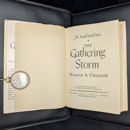 The Gathering Storm, by Winston S. Churchill, (RARE, Second Impression with Dust Jacket), 1948
