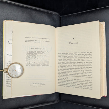 The Gathering Storm, by Winston S. Churchill, (RARE, Second Impression with Dust Jacket), 1948