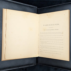 Farm Legends, by Will Carleton, (RARE, First Edition, Illustrated), 1875 🚜🇺🇸🌾