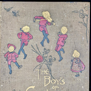 The Boys of Clovernook by Mary Barnes Beal (First Edition, Illustrated, Rare), 1896 🌾📚🇺🇸