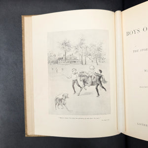 The Boys of Clovernook by Mary Barnes Beal (First Edition, Illustrated, Rare), 1896 🌾📚🇺🇸