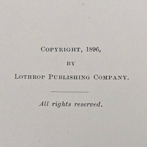 The Boys of Clovernook by Mary Barnes Beal (First Edition, Illustrated, Rare), 1896 🌾📚🇺🇸