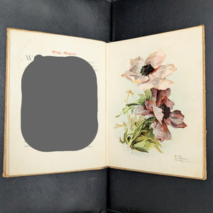 Pearls From Whittier, by John Greenleaf Whittier, (Illustrated, Die-Cut Cover), Undated ✒️📜💎