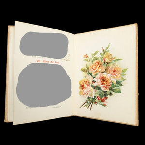 Pearls From Whittier, by John Greenleaf Whittier, (Illustrated, Die-Cut Cover), Undated ✒️📜💎