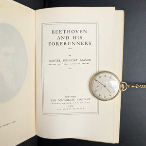 Beethoven And His Forerunners, by Daniel Gregory Mason, (RARE, First Edition, Illustrated), 1904 🎶🎻🏛️