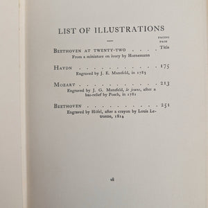 Beethoven And His Forerunners, by Daniel Gregory Mason, (RARE, First Edition, Illustrated), 1904 🎶🎻🏛️