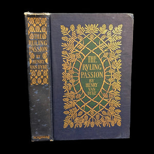 Cover of the book 'The Ruling Passion, 1901' featuring illustrations by W. Appleton Clark with a dark background and gold text.