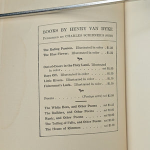 The Ruling Passion, by Henry Van Dyke, (Illustrated, Decorative Binding), 1901 🌲🎨📜
