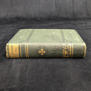 An Old-Fashioned Girl, by Louisa M. Alcott, (Decorative Binding, Illustrated), 1910 👧📜🇺🇸