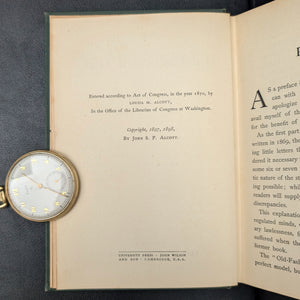 An Old-Fashioned Girl, by Louisa M. Alcott, (Decorative Binding, Illustrated), 1910 👧📜🇺🇸