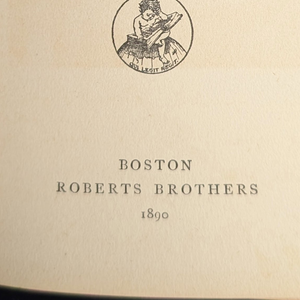 Louisa May Alcott: Her Life, Letters, and Journals by Ednah D. Cheney (First Edition), 1890 📜✒️📚