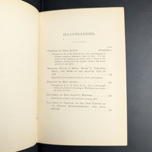 Louisa May Alcott: Her Life, Letters, and Journals by Ednah D. Cheney (First Edition), 1891 📜✒️📚