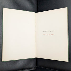 Riley Love-Lyrics by James Whitcomb Riley (Eleventh Edition), Undated 📜💘🖋️