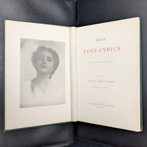 Riley Love-Lyrics by James Whitcomb Riley (Eleventh Edition), Undated 📜💘🖋️