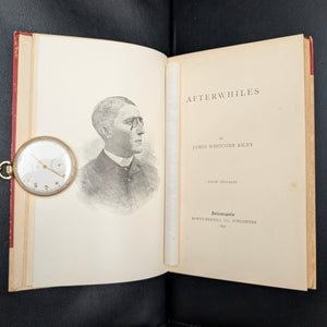 Afterwhiles by James Whitcomb Riley (Ninth Thousand, Illustrated), 1890 📜🕰️🏡