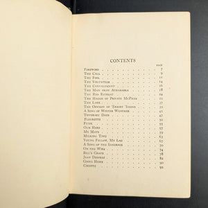 Rhymes of a Red Cross Man, by Robert W. Service, (First Edition), 1916 💉📜🕊️