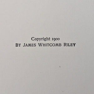 Home-Folks by James Whitcomb Riley (RARE, First Edition, First Printing, Illustrated), 1900 📜🏡🖋️