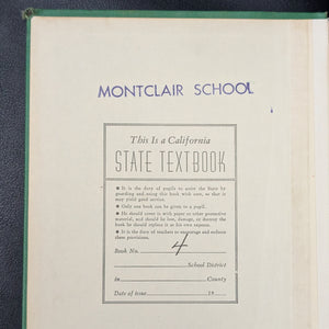 To School and Home Again by Crabtree, Walker, and Canfield (California State Series), 1946 📚🏡☀️