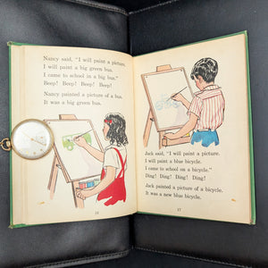 To School and Home Again by Crabtree, Walker, and Canfield (California State Series), 1946 📚🏡☀️