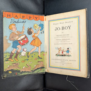 Jo Boy de Mildred English y Thomas Alexander (Serie del Estado de California), 1938 👦🏽📚🇺🇸