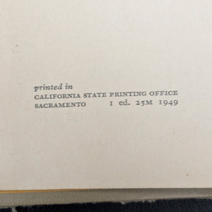 La fiebre del oro de Frank Lee Beals (Serie del Estado de California), 1949 💰📜🇺🇸