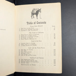 La fiebre del oro de Frank Lee Beals (Serie del Estado de California), 1949 💰📜🇺🇸