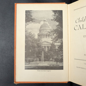 A Child's History of California by Eunice Flower (First California State Edition), 1949 ☀️📜📚
