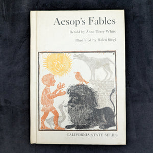 Aesop’s Fables by Anne Terry White (California State Series), 1969 🦊📚🇺🇸