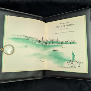 The Story of the Statue of Liberty by Natalie Miller (First Edition, Inscribed), 1965. 🗽📜🇺🇸
