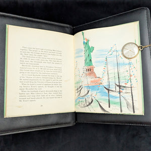 The Story of the Statue of Liberty by Natalie Miller (First Edition, Inscribed), 1965. 🗽📜🇺🇸