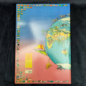 It's a Big Big Atlas, by Angela Rahaniotis (ed.), (Illustrated), 1991 🗺️📚🌎