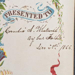 The Philopoena: A Gift For All Seasons, by Various Authors, (RARE, First Edition, Illustrated, Music & Arts Anthology), c. 1866 📜🎶🇺🇸