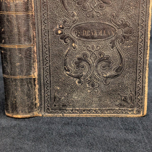 Neues Gemeinschaftliches Gesangbuch by Wilhelm Radde (Rare North American Edition), 1849 📜⛪️🇩🇪
