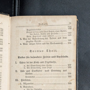 Neues Gemeinschaftliches Gesangbuch by Wilhelm Radde (Rare North American Edition), 1849 📜⛪️🇩🇪