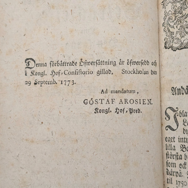 Betraktelse Om Den Sanna Gudacktighetens Början Och Tilwärxt by Philip Doddridge (RARE Second Swedish Edition, 1773) 🇸🇪📜⛪️