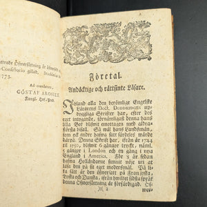 Betraktelse Om Den Sanna Gudacktighetens Början Och Tilwärxt by Philip Doddridge (RARE Second Swedish Edition, 1773) 🇸🇪📜⛪️