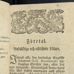 Betraktelse Om Den Sanna Gudacktighetens Början Och Tilwärxt by Philip Doddridge (RARE Second Swedish Edition, 1773) 🇸🇪📜⛪️