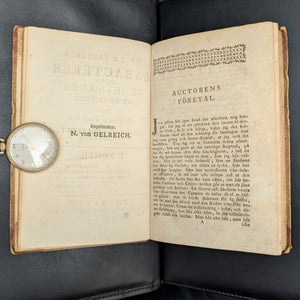 De la Bruyères Caracterer Eller Sede-Bilder Af Menniskor von Jean de La Bruyère (Seltene erste schwedische Ausgabe), 1764 📜🇸🇪🧐