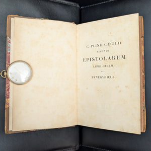 C. Plinii Caecilii Secundi Epistolarum Libri Decem et Panegyricus by Pliny the Younger (Rare Lemaire Edition), 1822 📜🏛️🧐