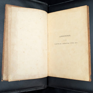 STRAUTIMA: Apéndice del Almanaque Náutico de 1835-1837 (Publicación científica temprana rara, 1837) 🔭🌌⚓️