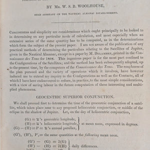 STRAUTIMA: Apéndice del Almanaque Náutico de 1835-1837 (Publicación científica temprana rara, 1837) 🔭🌌⚓️