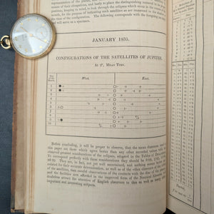 STRAUTIMA: Apéndice del Almanaque Náutico de 1835-1837 (Publicación científica temprana rara, 1837) 🔭🌌⚓️