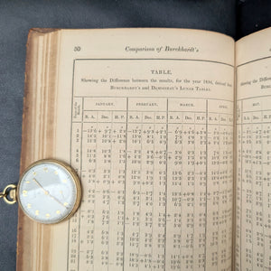 STRAUTIMA: Apéndice del Almanaque Náutico de 1835-1837 (Publicación científica temprana rara, 1837) 🔭🌌⚓️