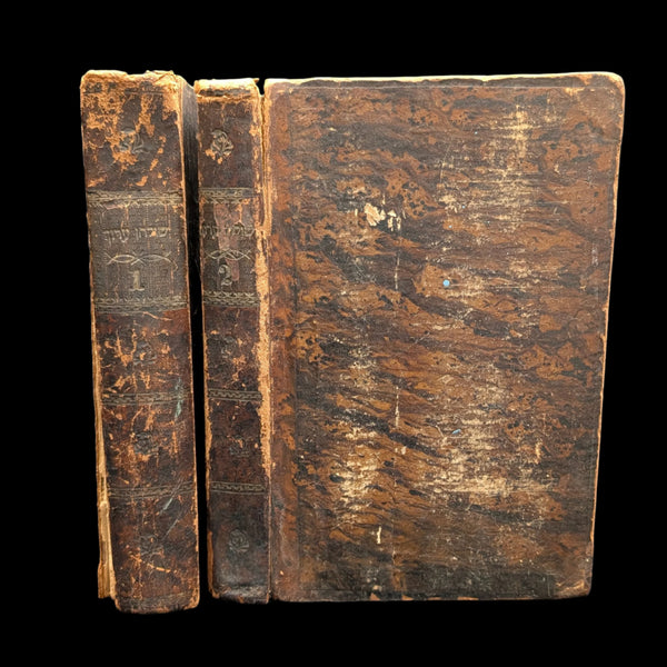 Shulchan Aruch by Widow Levin Epstein and Sons (Rare Vilnius Edition, Two-Volume Set), 1879 📜✡️🕍